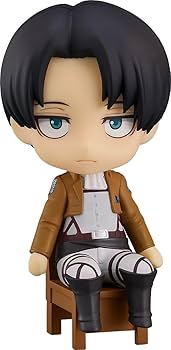 進撃の巨人 ねんどろいど リヴァイ (ノンスケール ABS&amp;PVC塗装済み可動フィギュア) 9jupf8b ねんどろいど リヴァイ【再販】 ABS＆PVC塗装済み可動フィギュア
